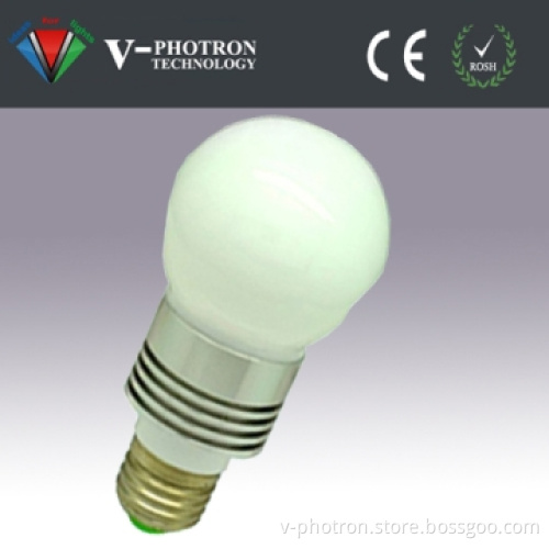 High Power E27 3W LED Light Bulb